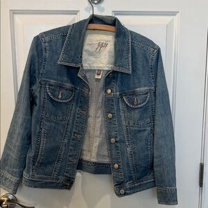 J. Jill Medium Wash Denim Jacket